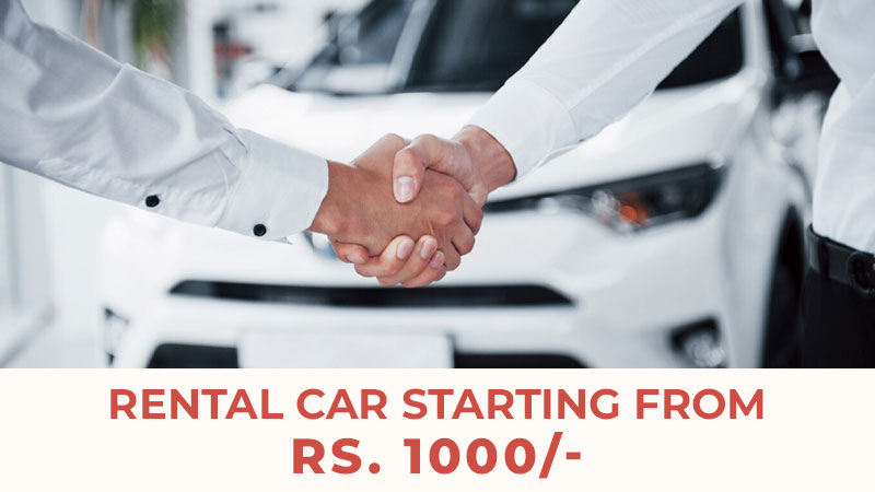 Rental Car Starting From Rs. 1000/-
