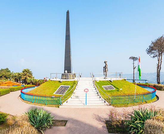 The Gorkha War Memorial and Batasia Loop